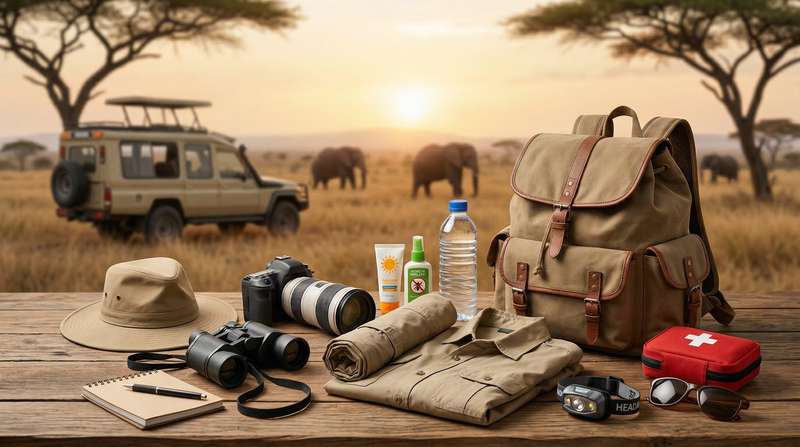 Safari-Packliste