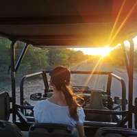 Safari Fahrzeug im Krüger Nationalpark