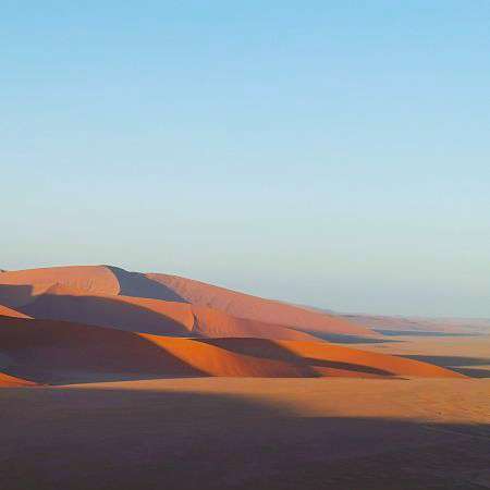 Wüste in der Morgenstimmung