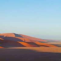 Wüste in der Morgenstimmung