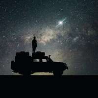 Sternenhimmel in der Namib