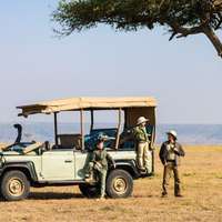 Pirschfahrt im Nyerere Nationalpark