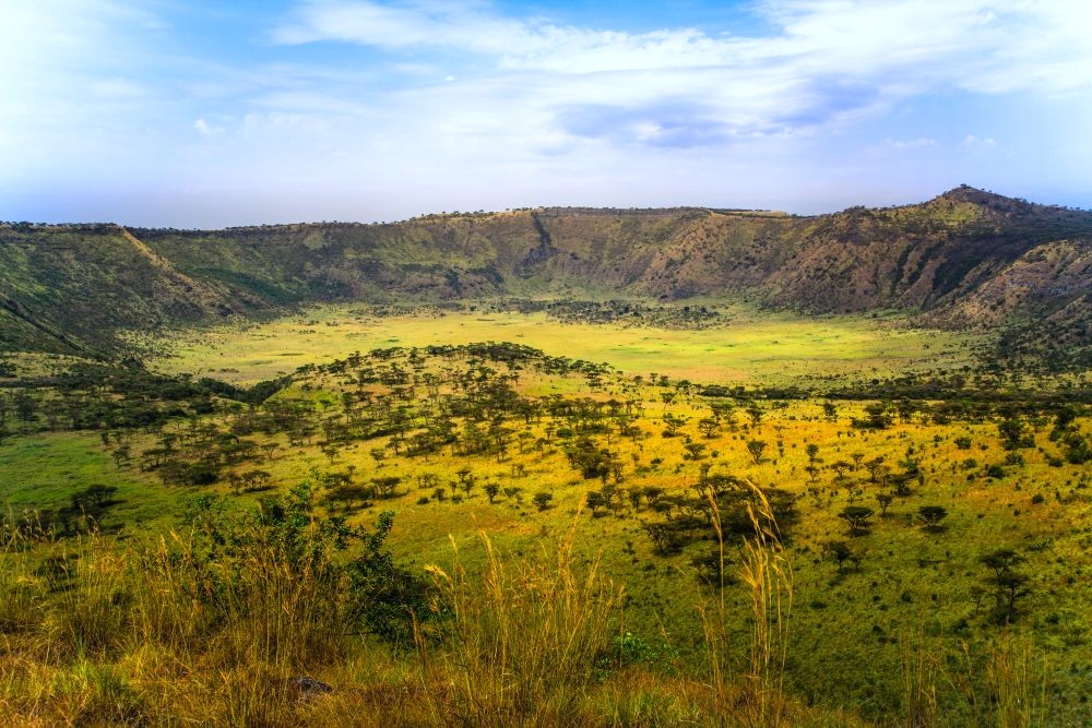 Landschaft des Queen Elizabeth Nationalpark