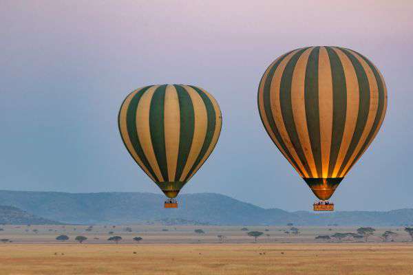 Ballon Safari in der Serengeti