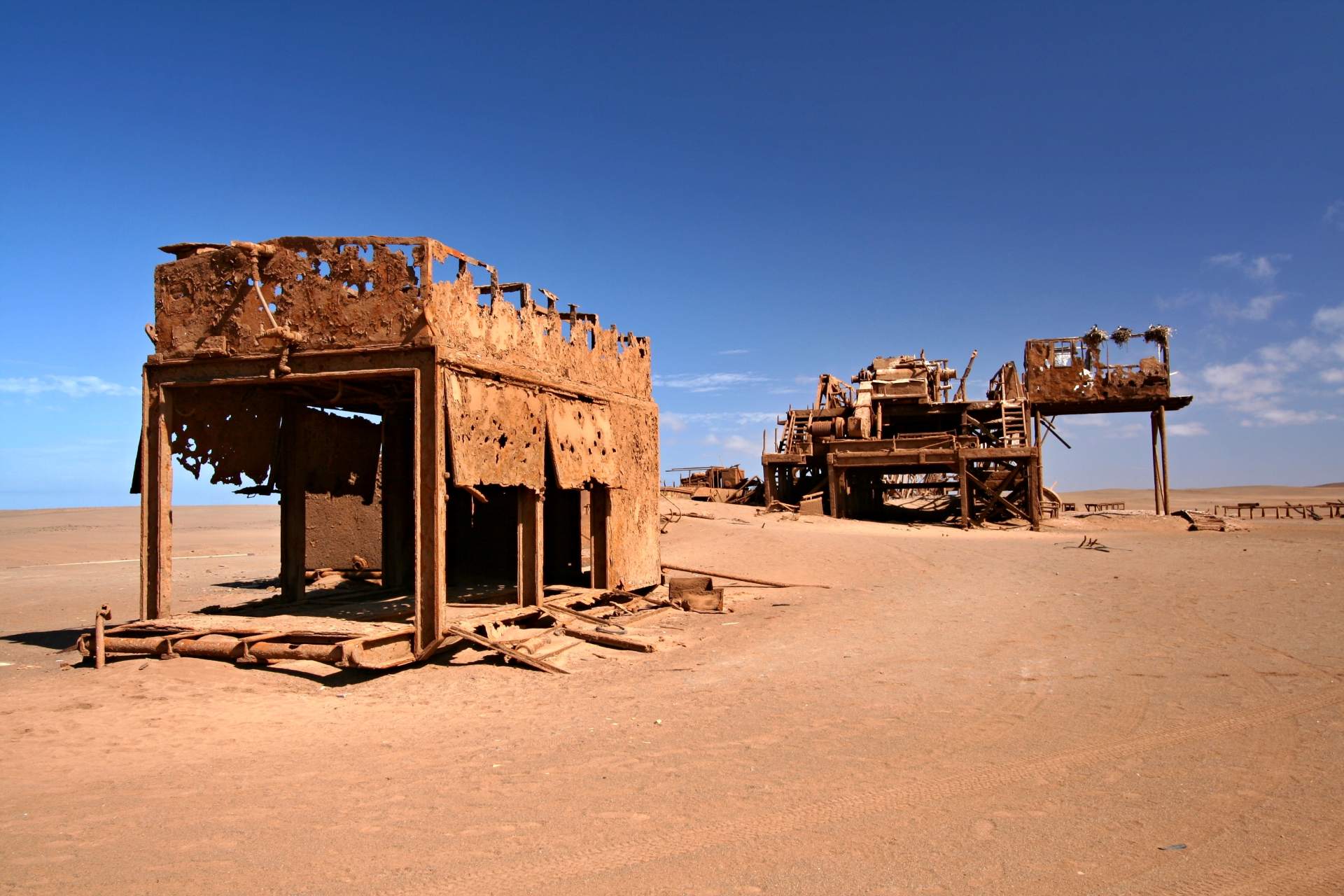 Ruinen im Skeleton Coast Nationalpark