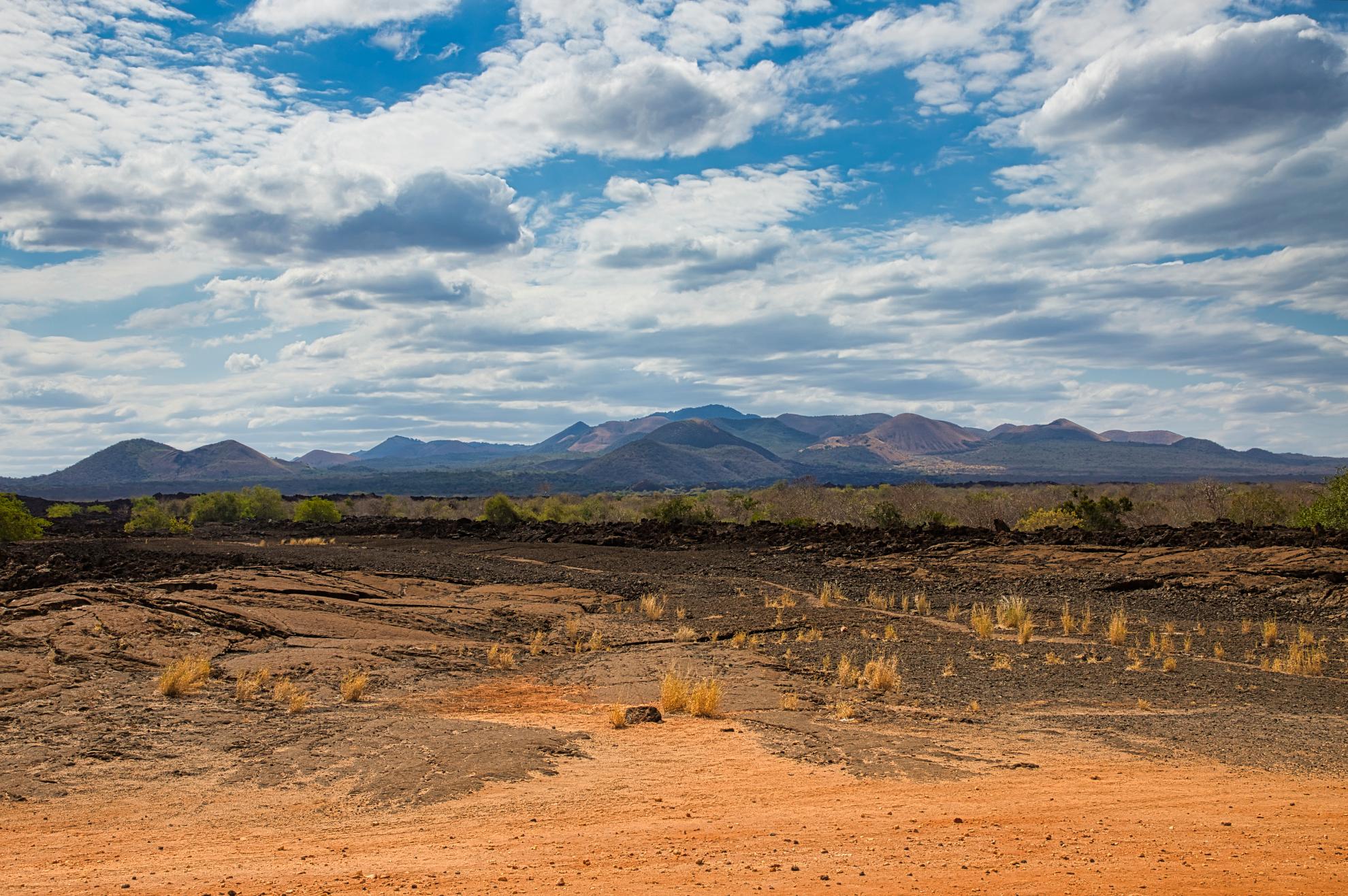 Landschaft im Tsavo West Nationalpark