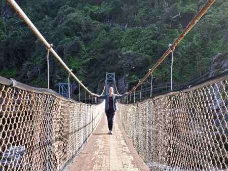 Wanderung zur Hängebrücke in Tsitsikamma