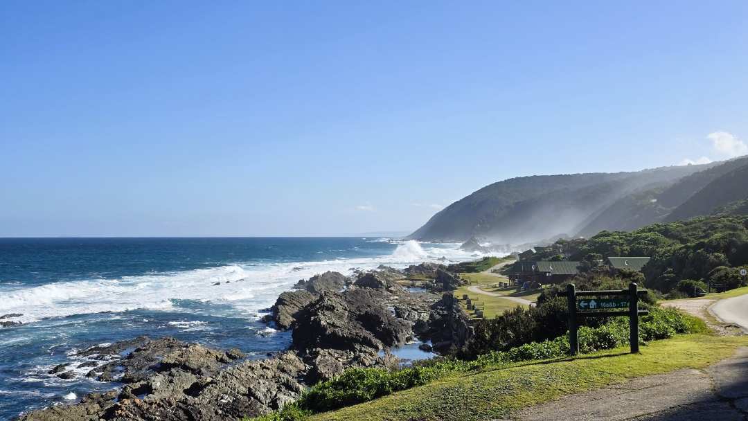 Aussichtspunkt an der Küste von Tsitsikamma