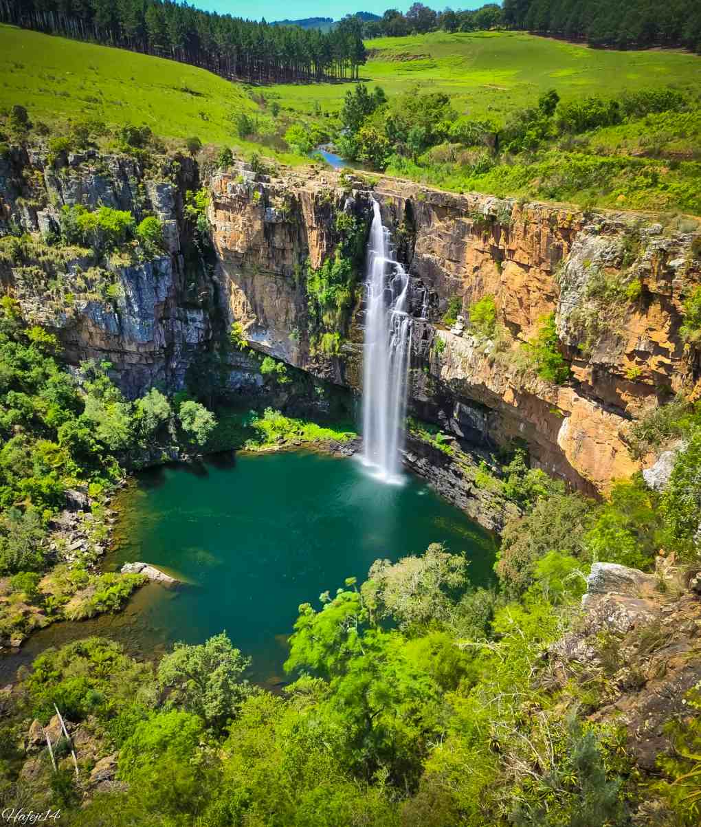 Blick auf die Berlin Falls