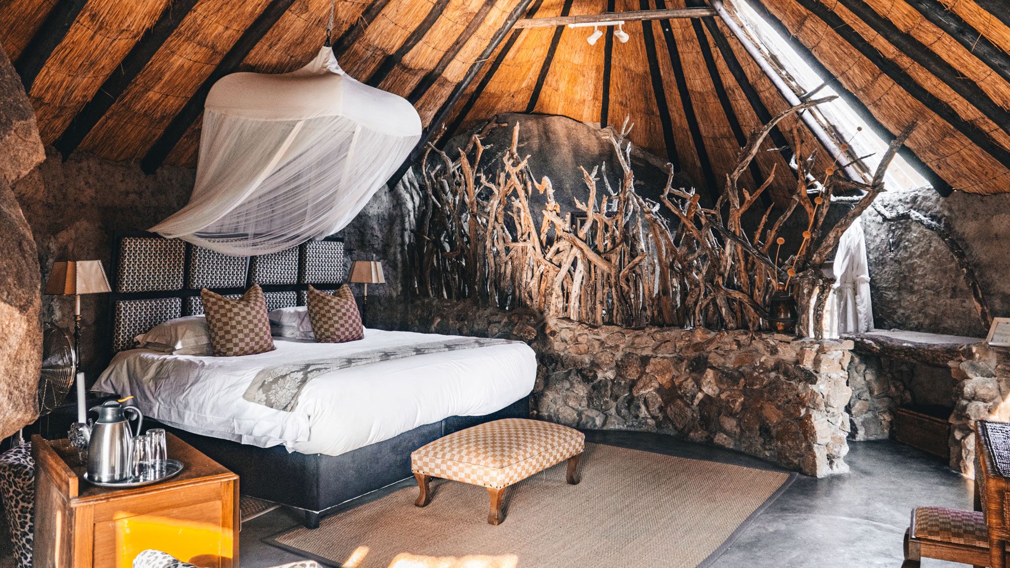 Bush chalet at Amalinda Lodge