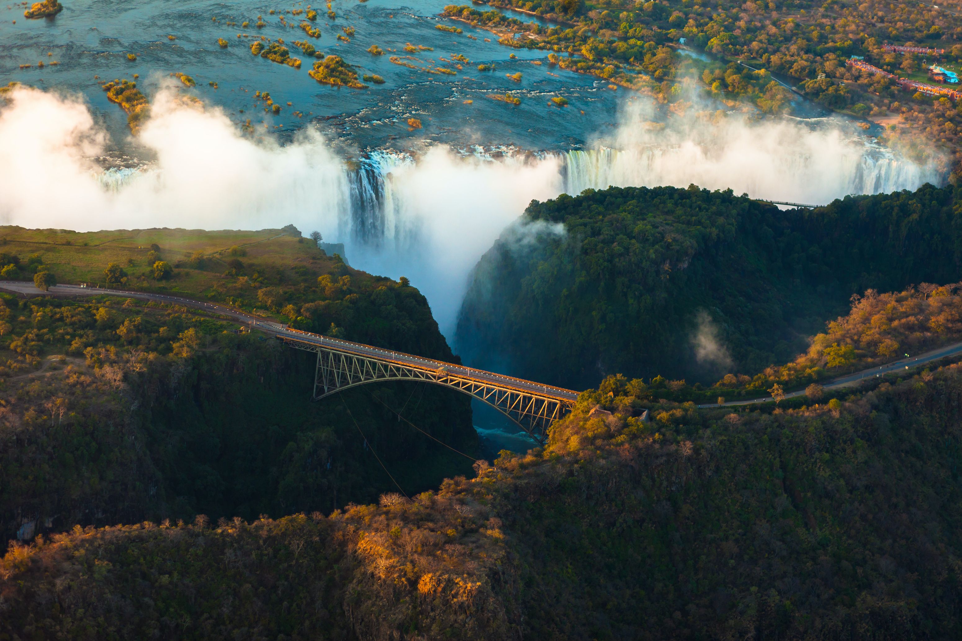 View of Victoria Falls